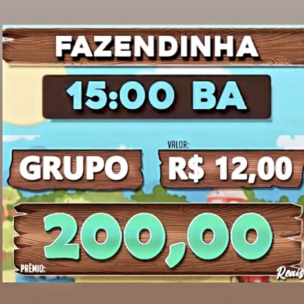 RIFA DE GRUPO R$ 12 PARA R$ 200 OU METADE R$ 6 PRA 100
